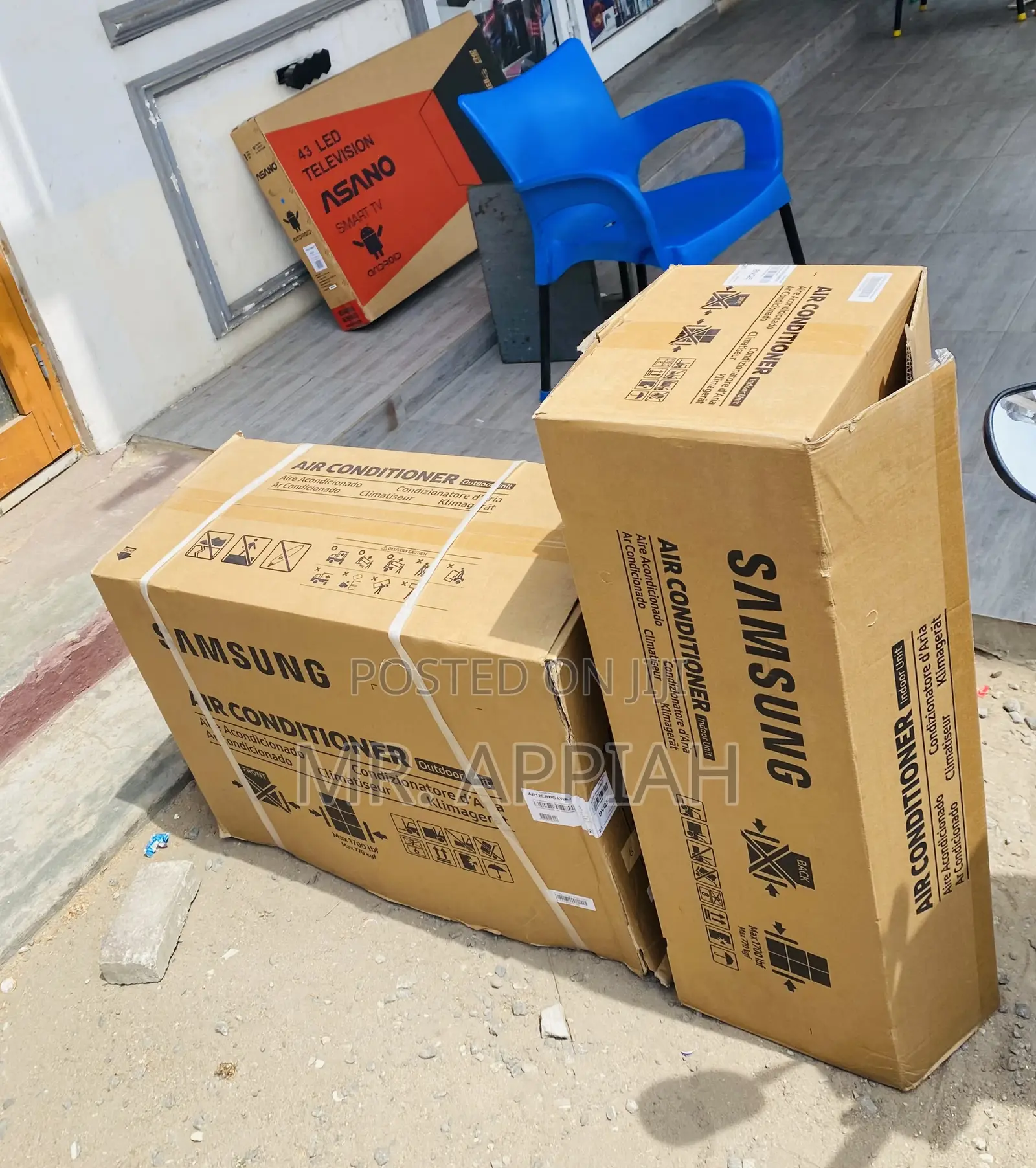 Fresh in Box Samsung 1.5hp Split Type Ac(White)R410.
