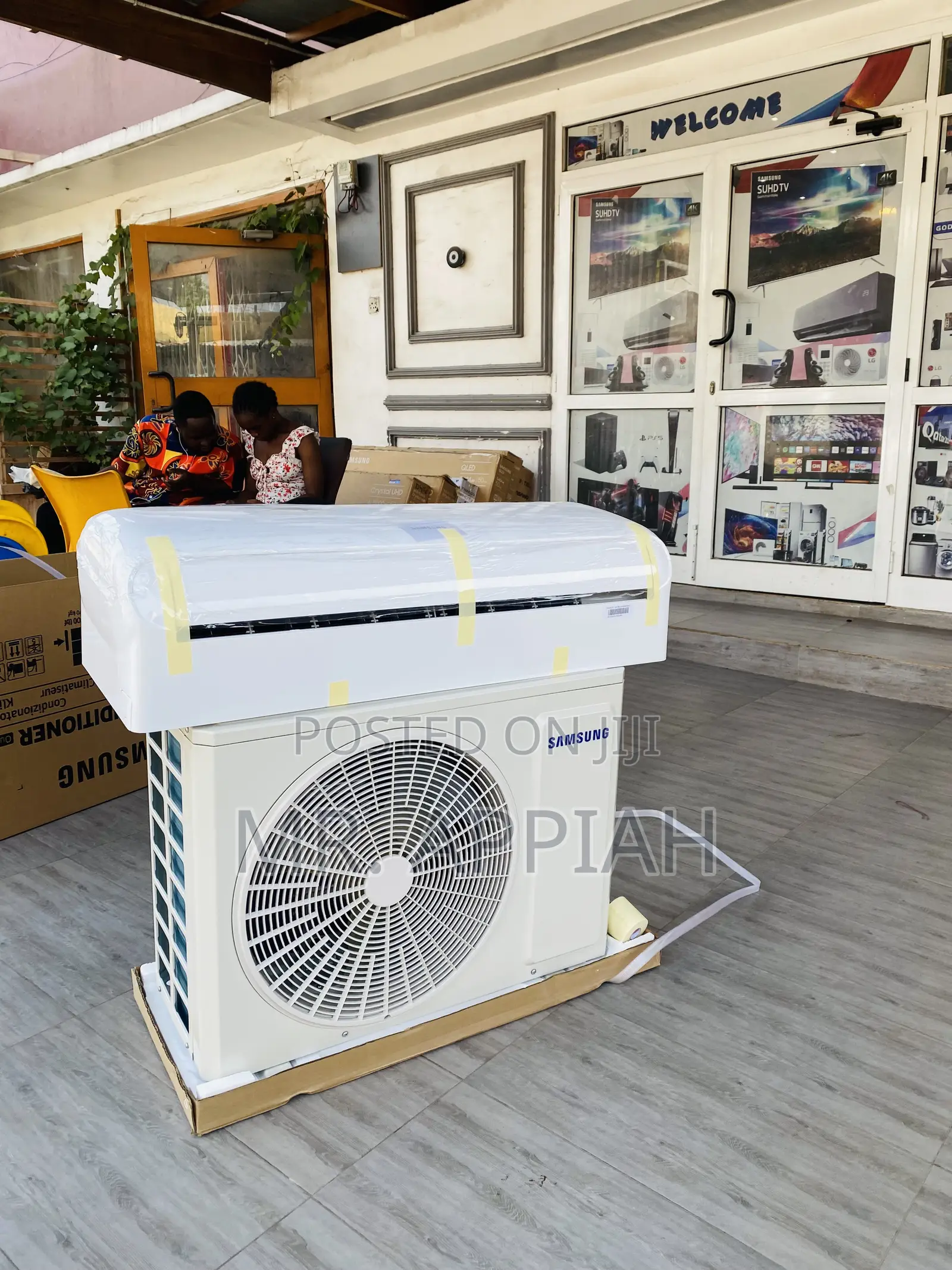 Fast Chilling Samsung 2.0hp Split Type Ac(White)R410.