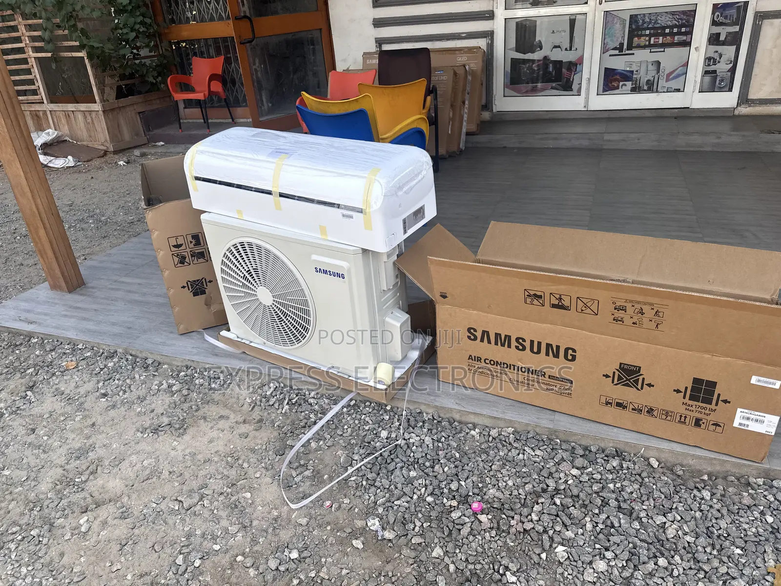High Quality Samsung 2.5hp Split R410 Gas White 