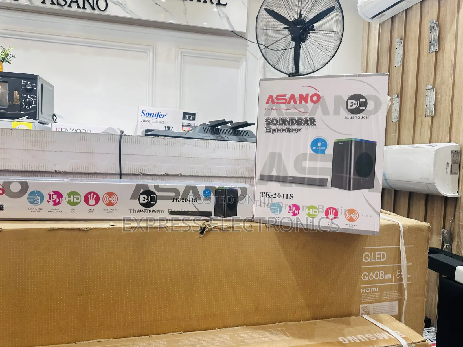 Enjoy the Beat Asano Sound Bar With Woofer Tk-2041s