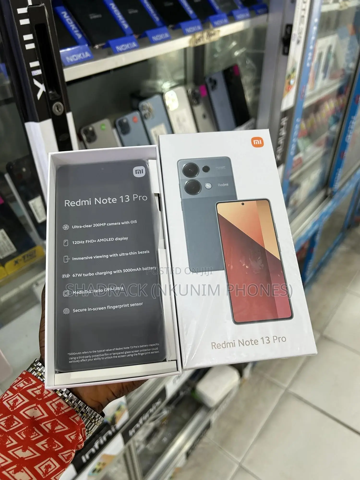 New Xiaomi Redmi Note 13 Pro 256 GB Black