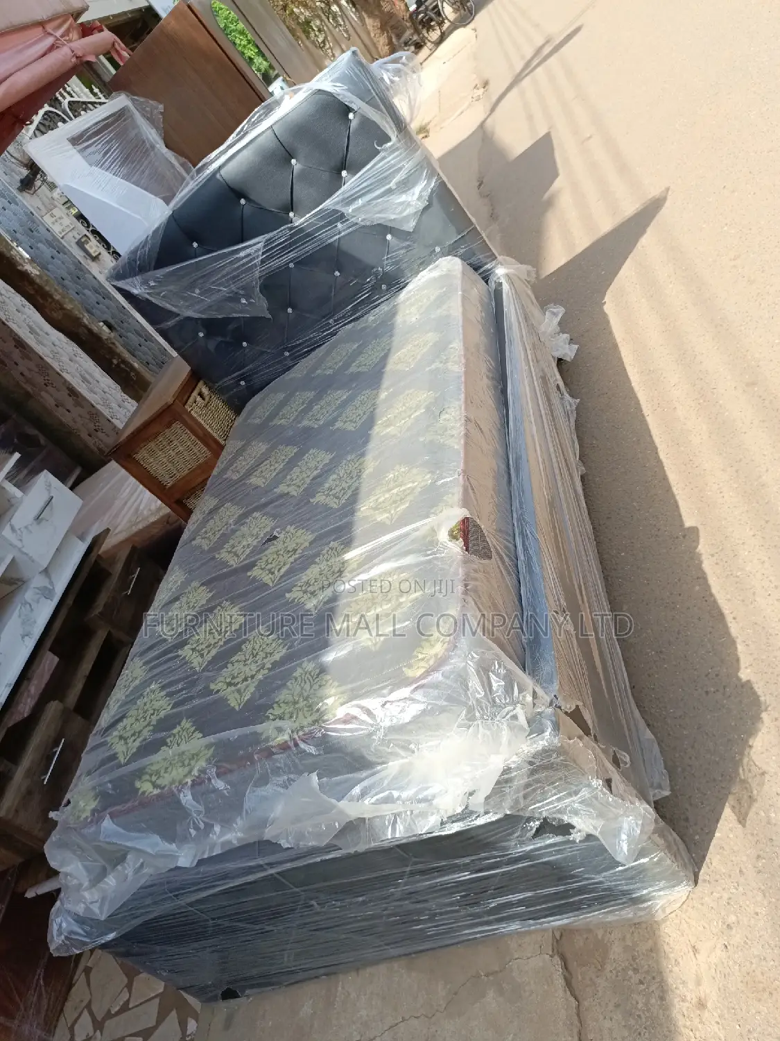 FURNITURE MALL One Half Bed With Mattress .Free Deliv