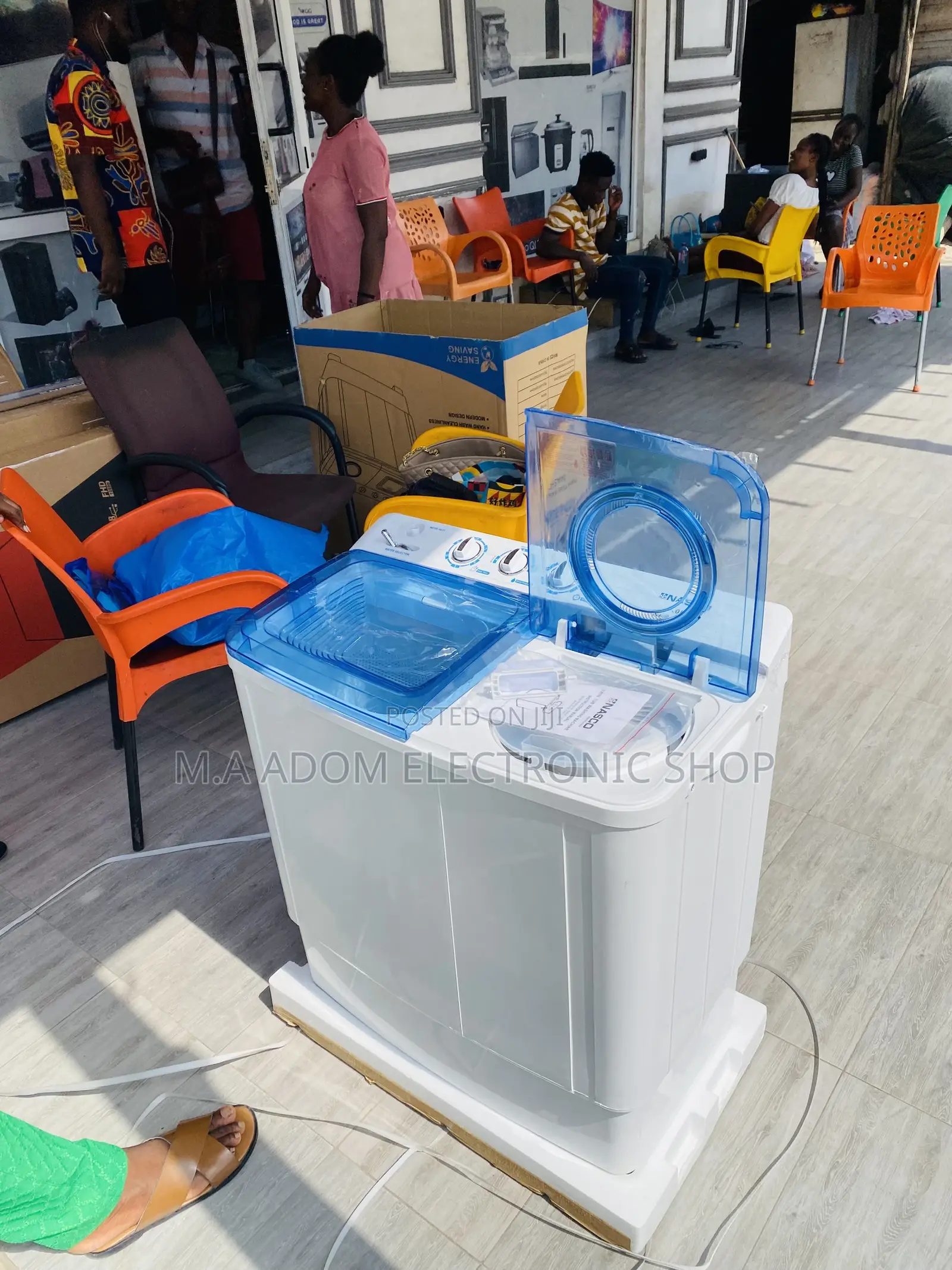 Shop Quality Nasco 8kg Top Load Electric Washing Machine.