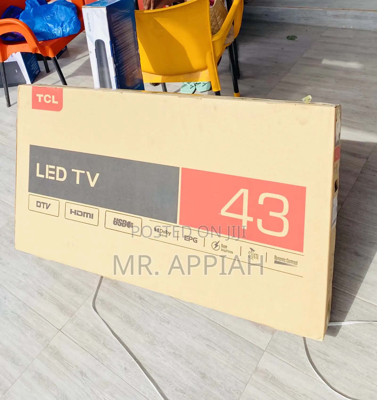 Latest and Affordable Tcl43D3200 43” FHD Satellite Tv,Black
