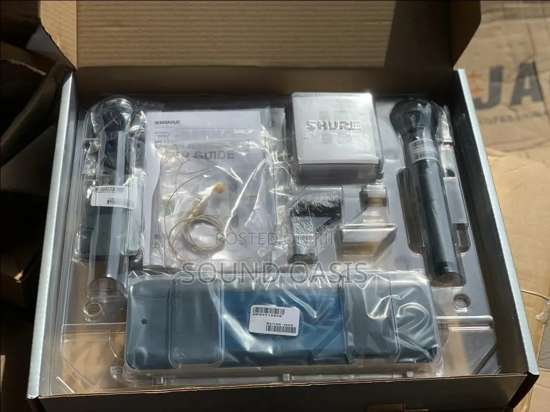 Shure BLX24/PG58 UHF Hand, Head Tie Wireless Microphone