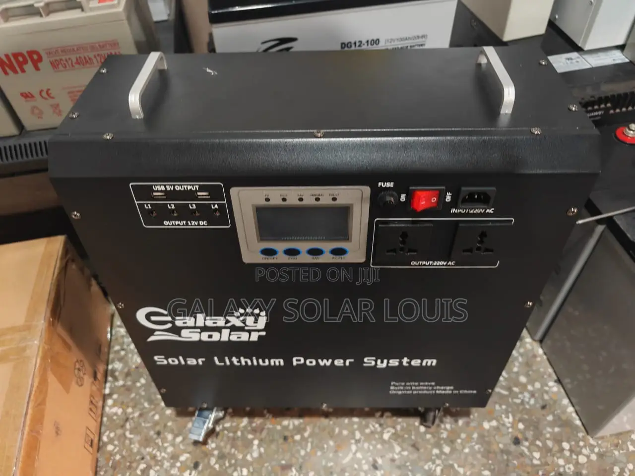 1KW All in One Solar Generator With Lithium Battery Inbuilt