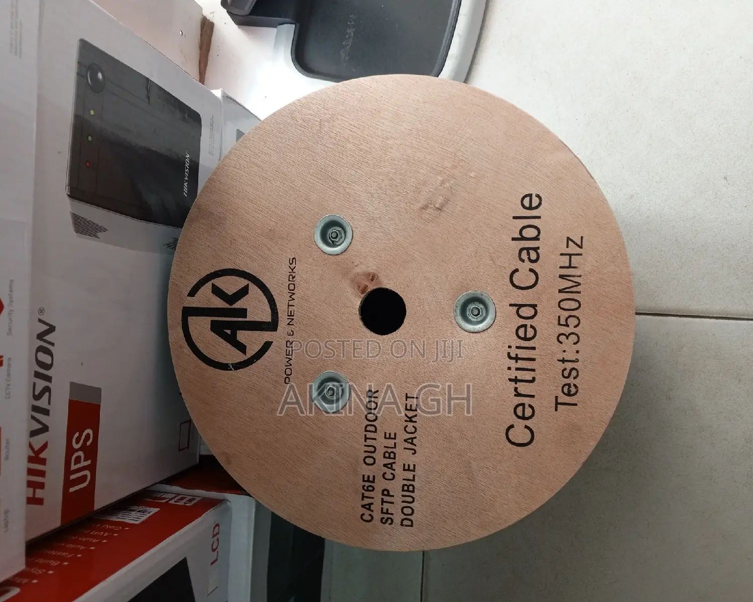 Ak High Quality Cat 6 Outdoor SFTP Networking Cable 305m