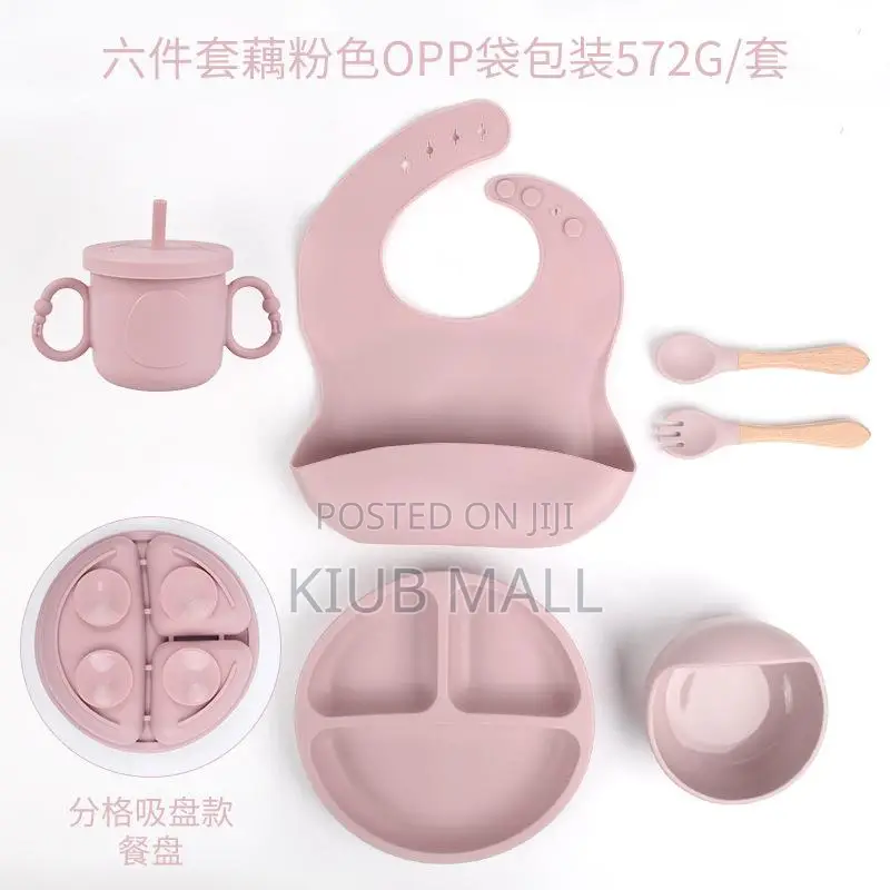 Baby Silicon Feeding Set