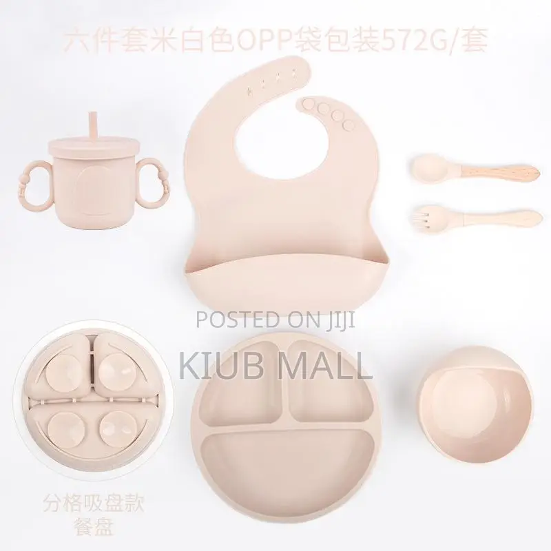 Baby Silicon Feeding Set