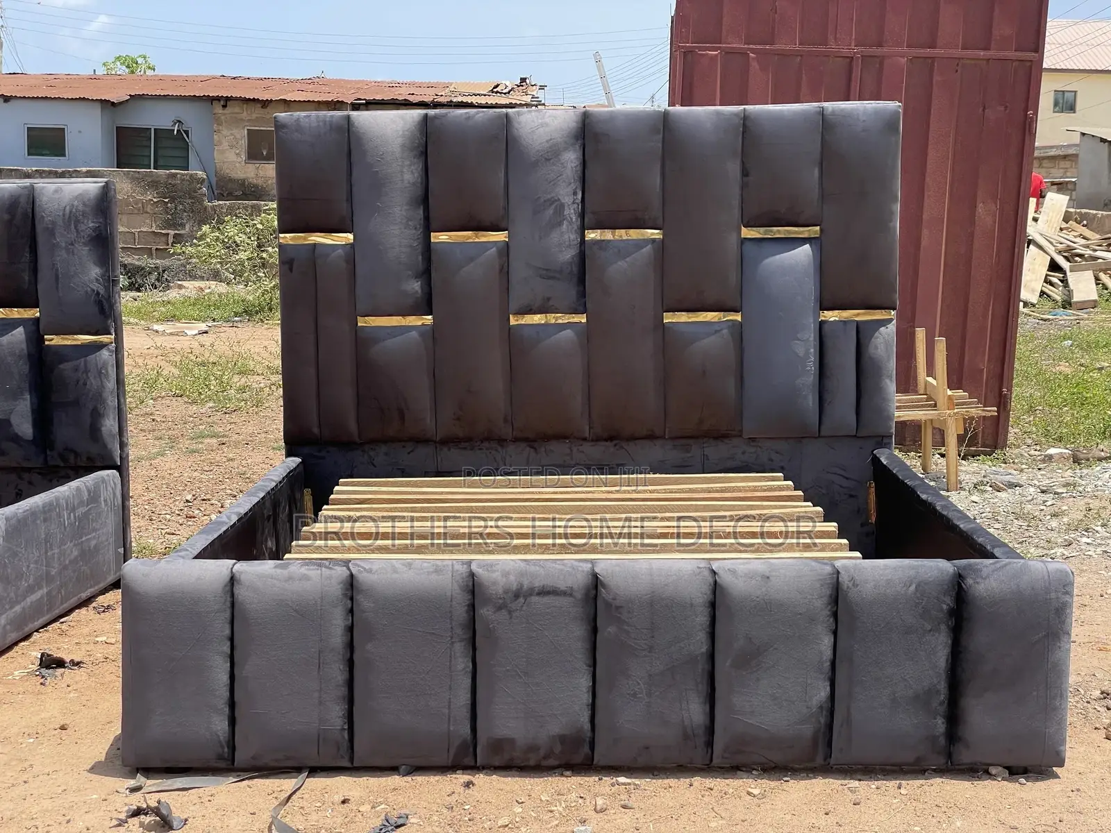 Solid Queen Size Design Bedframe