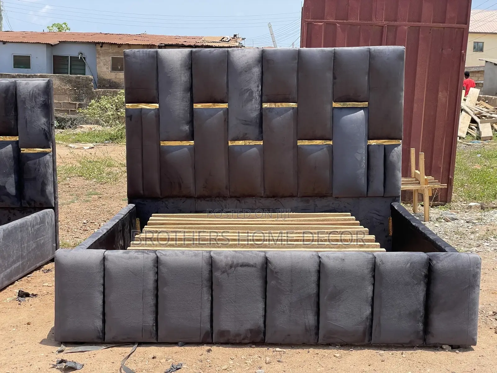 Solid Queen Size Design Bedframe
