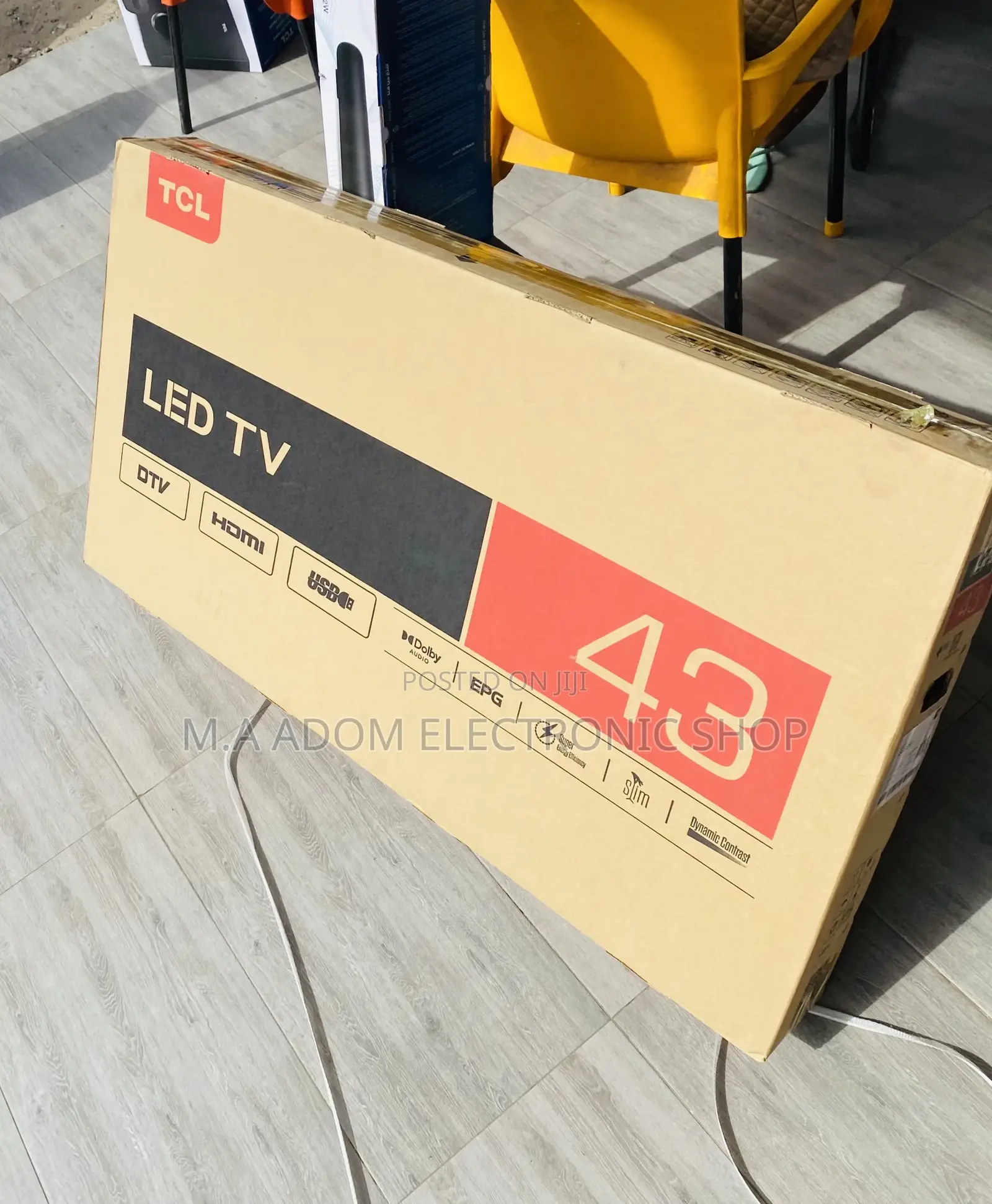 High Quality TCL 43d3200 43” Full HD Digital Satellite Tv.