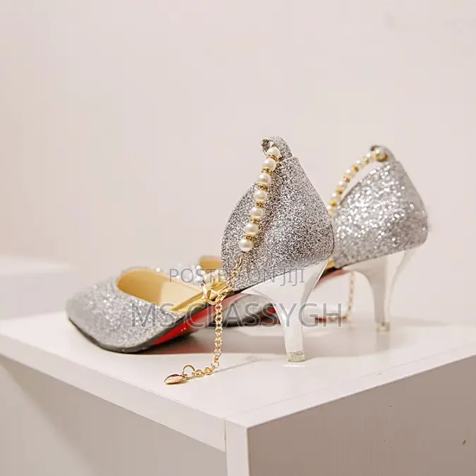 Pointed Parka High Heels, Party Mules, Elegant Pumps, Sexy P