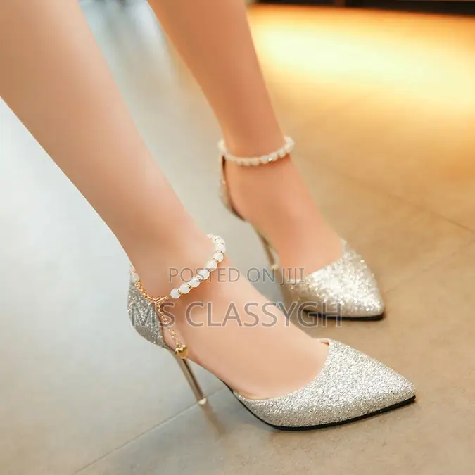 Pointed Parka High Heels, Party Mules, Elegant Pumps, Sexy P