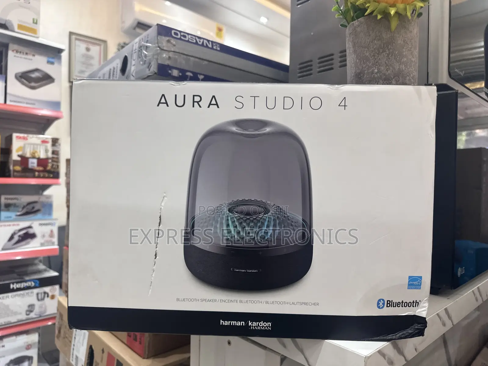Own Your Vibes With Aura Studio 4 Bluetooth Speaker