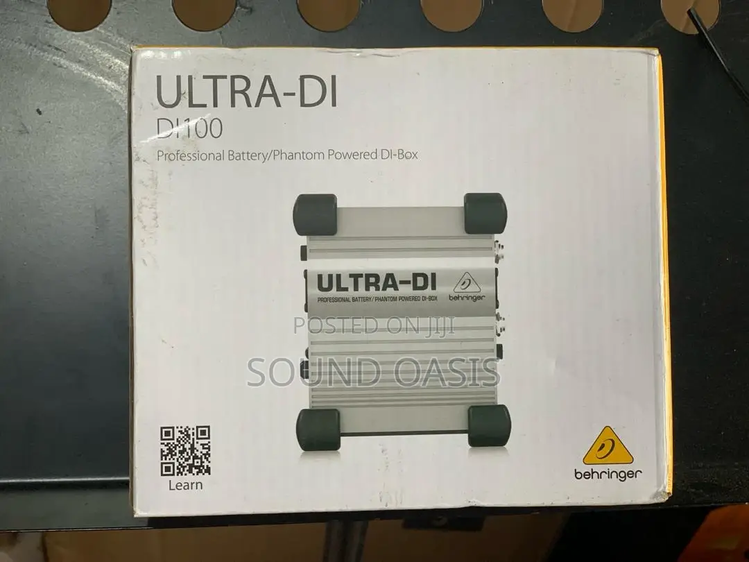 Behringer Ultra-Di DI100 1-Channel Active Direct Box