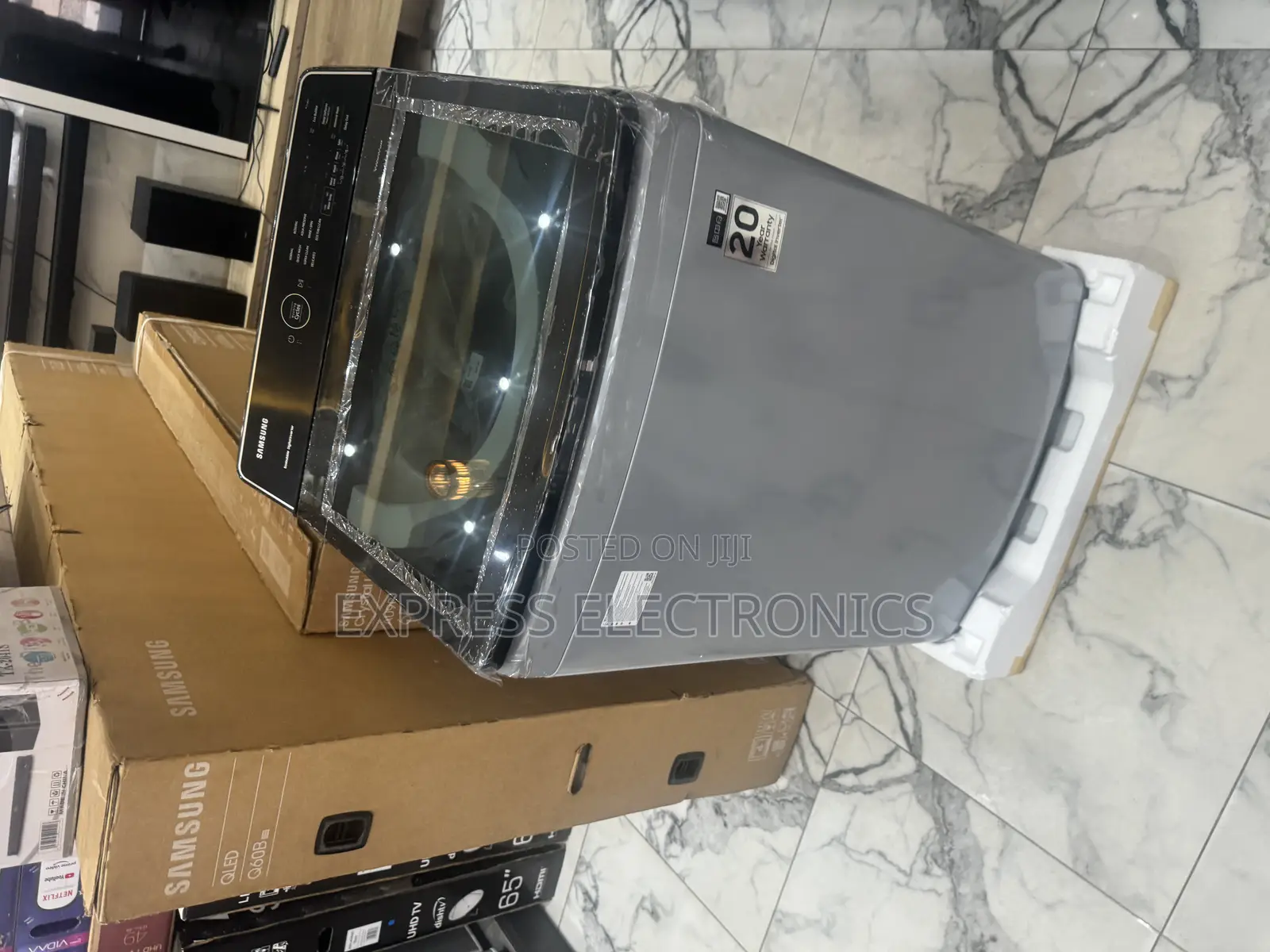 Powerful Dynamic Washing Machine SAMSUNG-WA13CG5441BYN 13kg