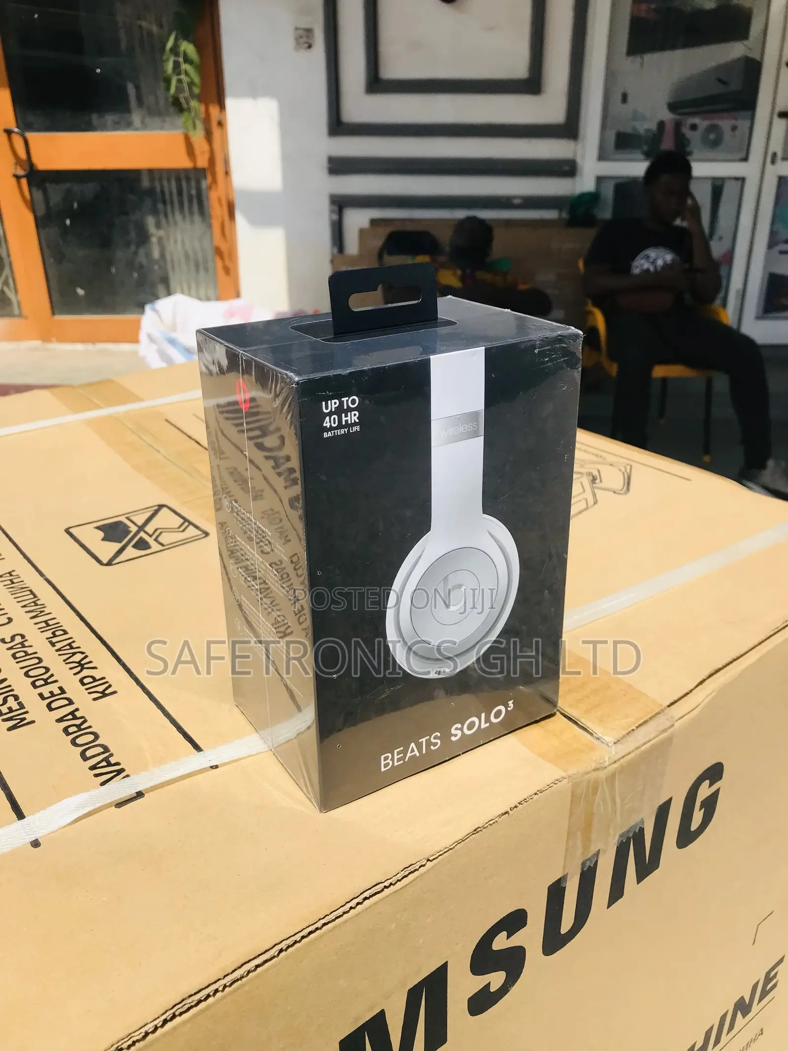 Bluetooth Wireless Black Electric Beats Solo 3 Speaker