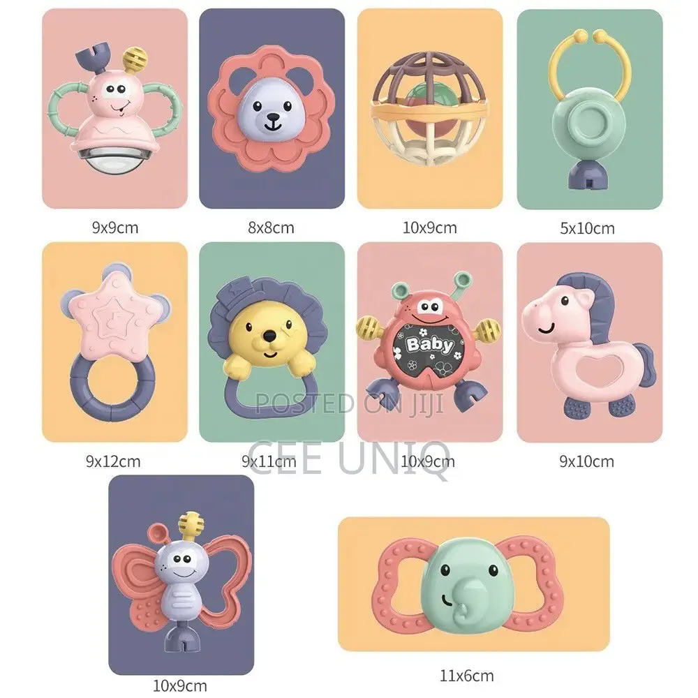 Baby Teething Rattles