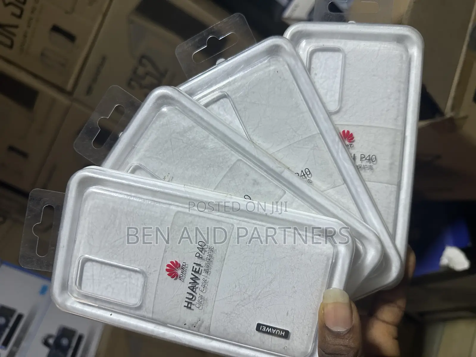 Original Huawei P-40 Transparent Cover Available