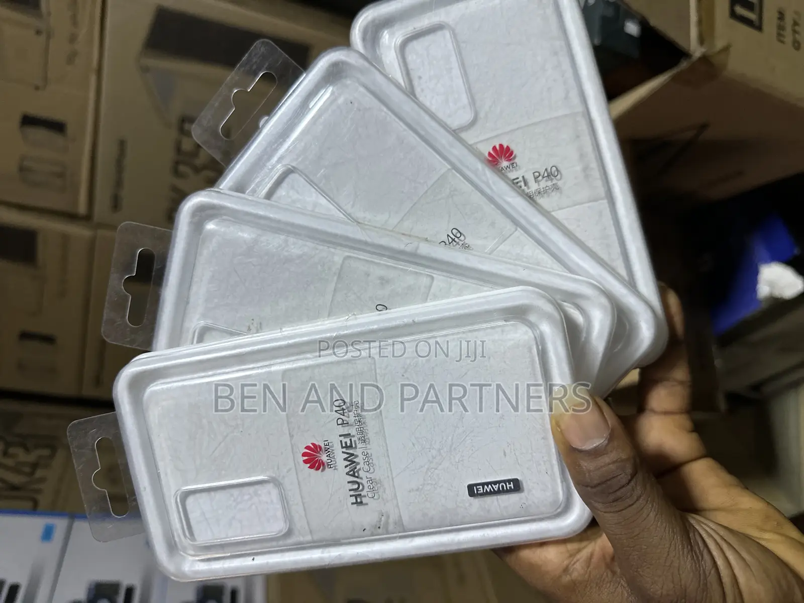 Original Huawei P-40 Transparent Cover Available