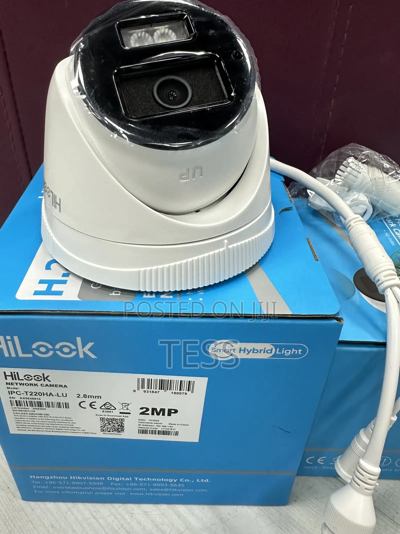 Hikvision/Hilook IP 2MP Camera Full Color Audio