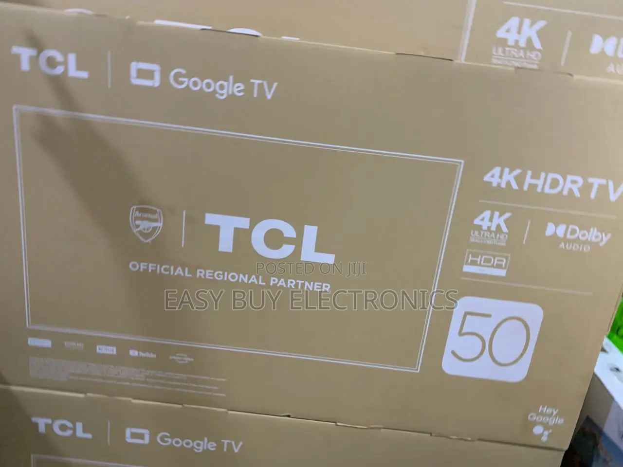 50" Uhdr Google Tv