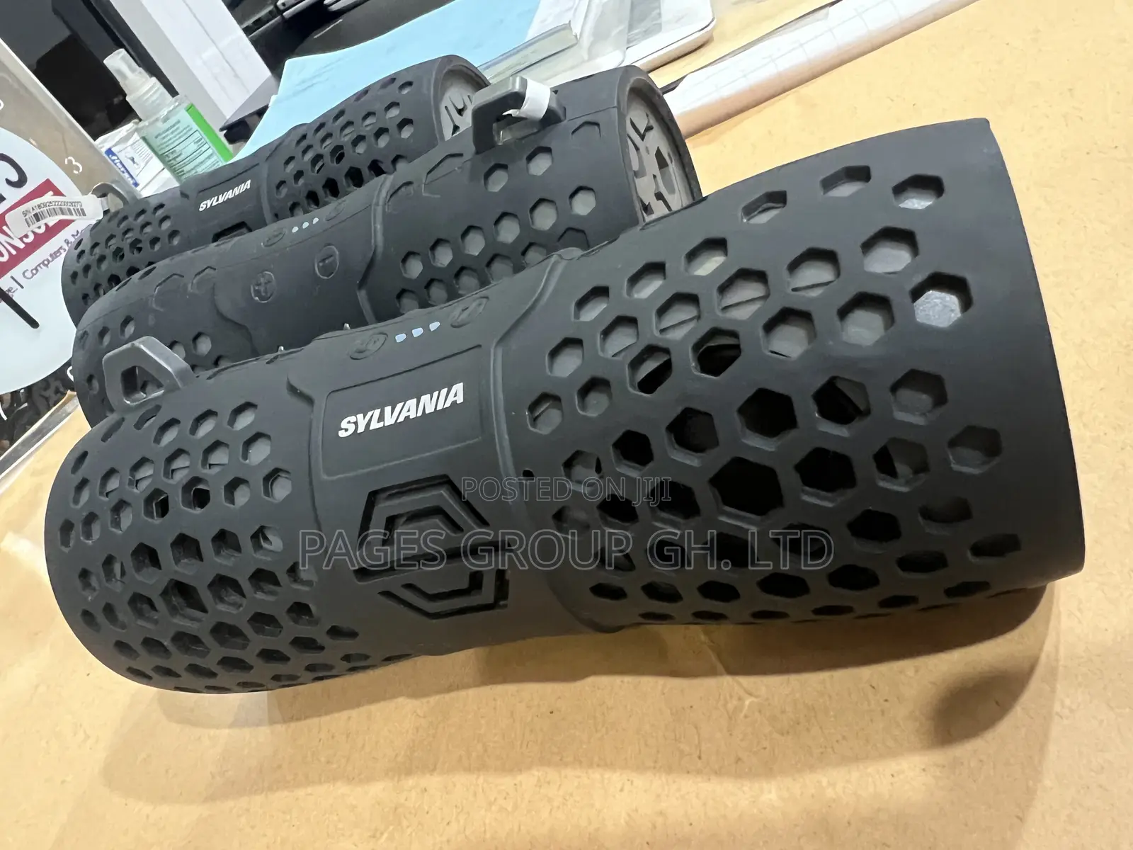 Sylvania SP353 Water Resistant Rugged Bluetooth Speaker