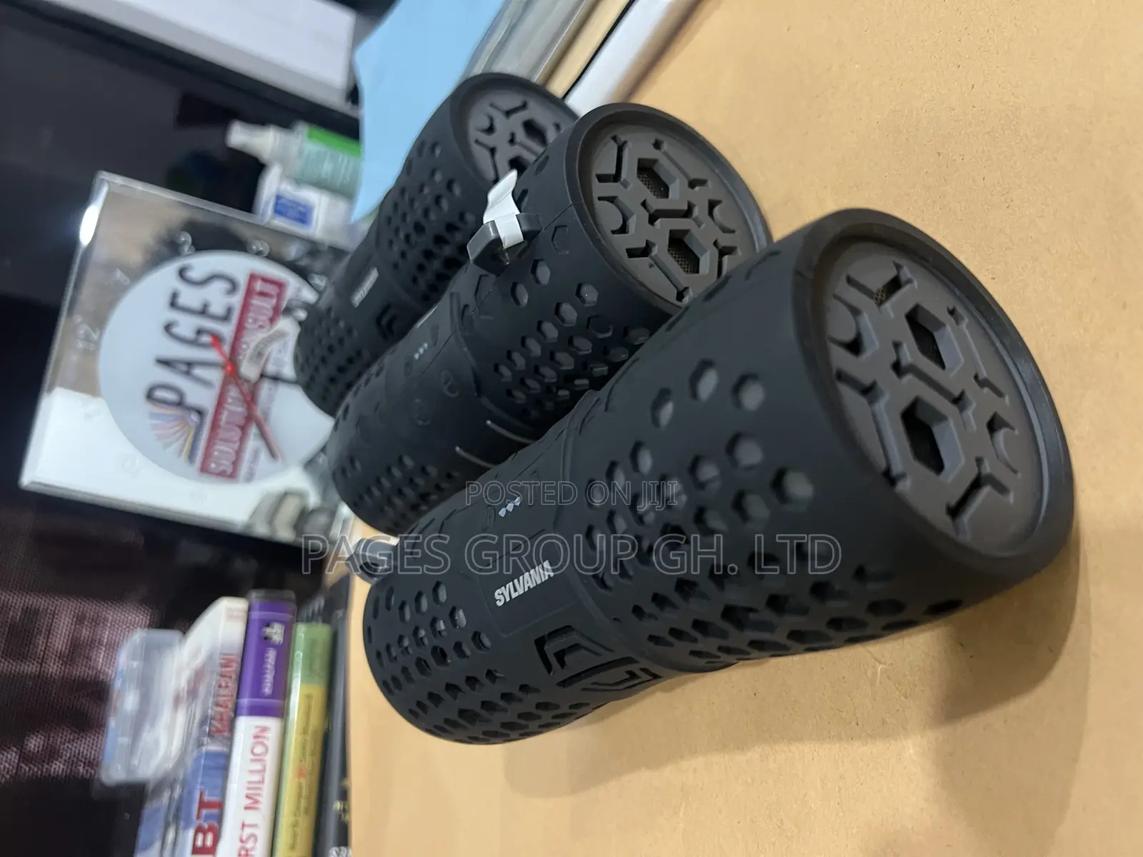 Sylvania SP353 Water Resistant Rugged Bluetooth Speaker