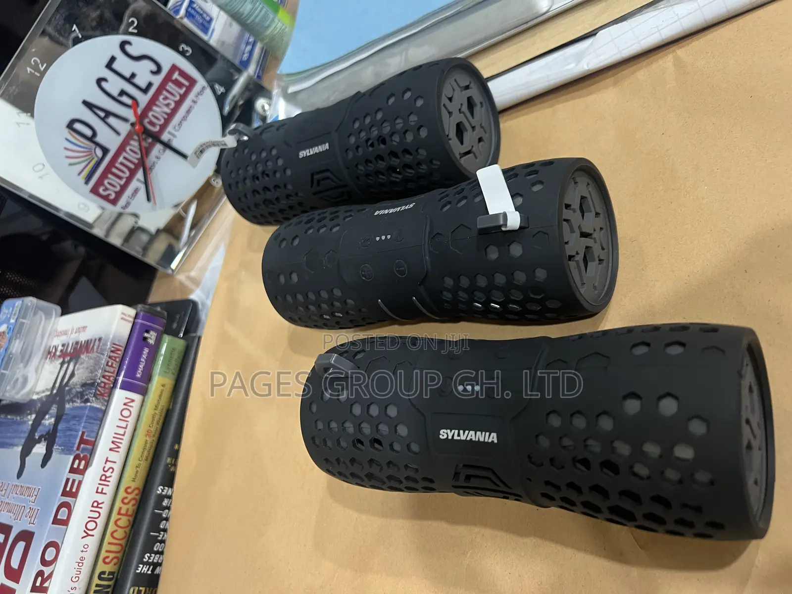 Sylvania SP353 Water Resistant Rugged Bluetooth Speaker