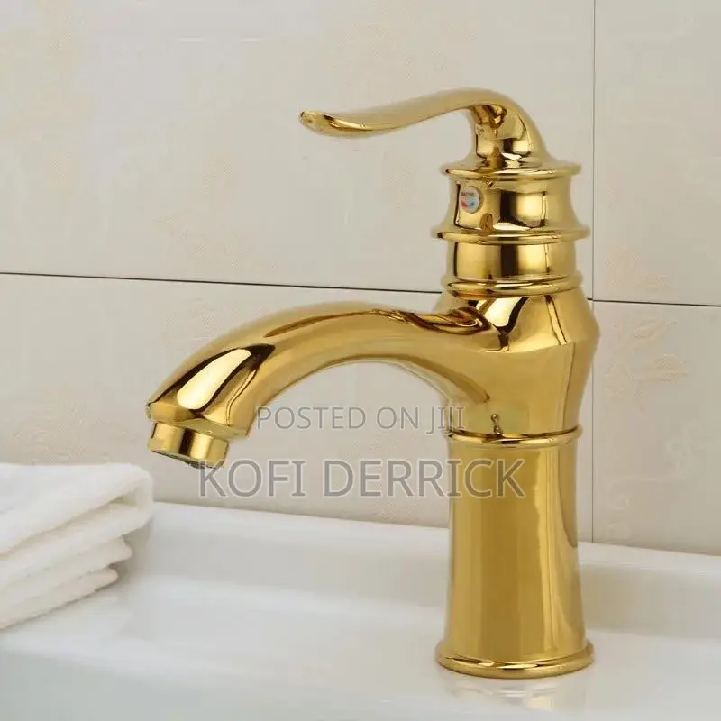 Gold Faucet - Basin Tap