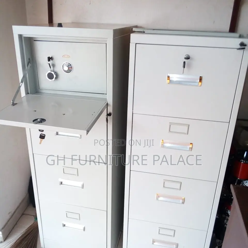 Metal Cabinet With Safe