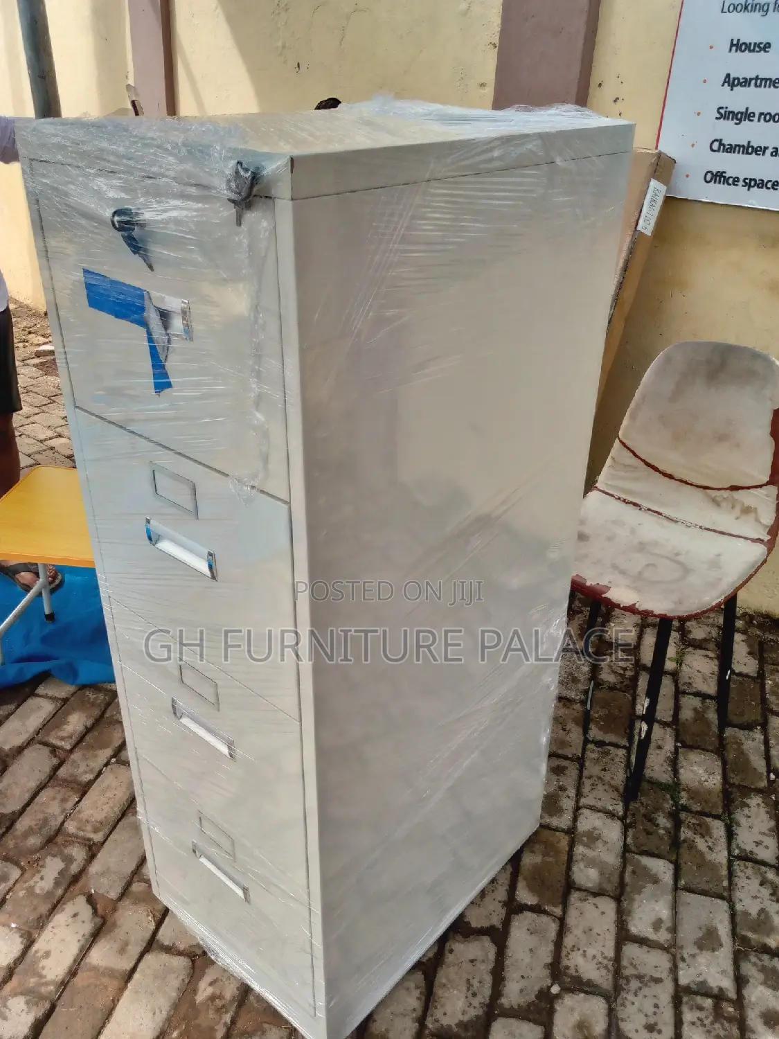 Metal Cabinet With Safe