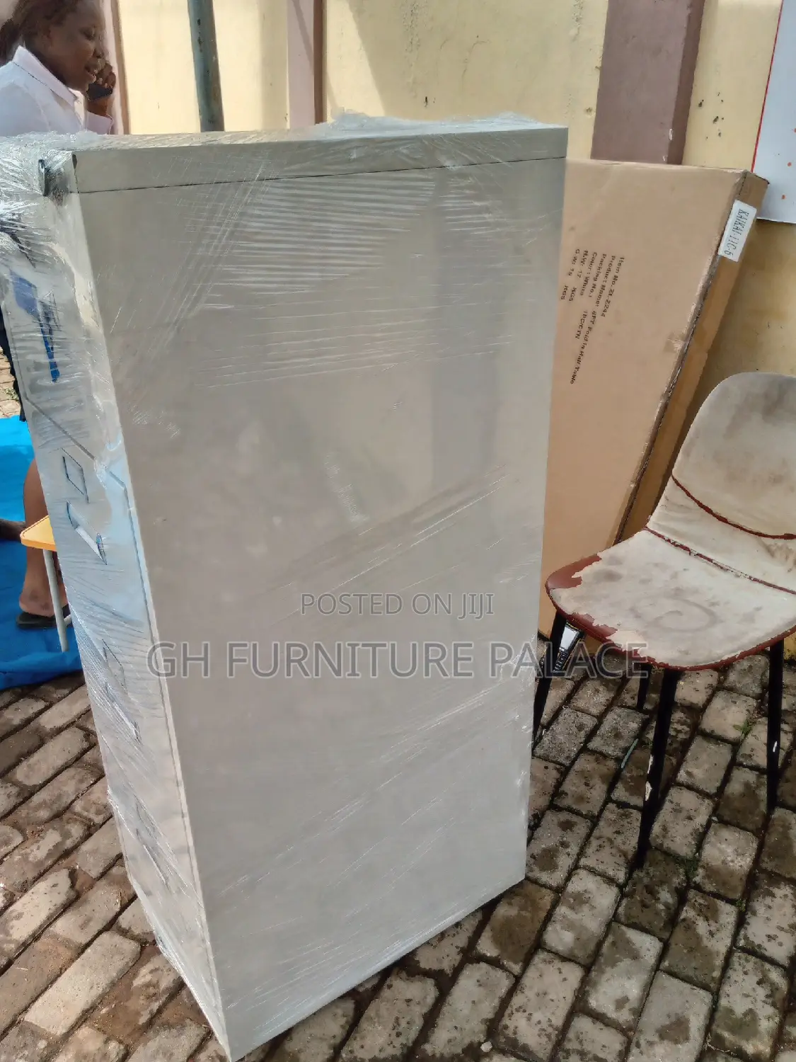 Metal Cabinet With Safe