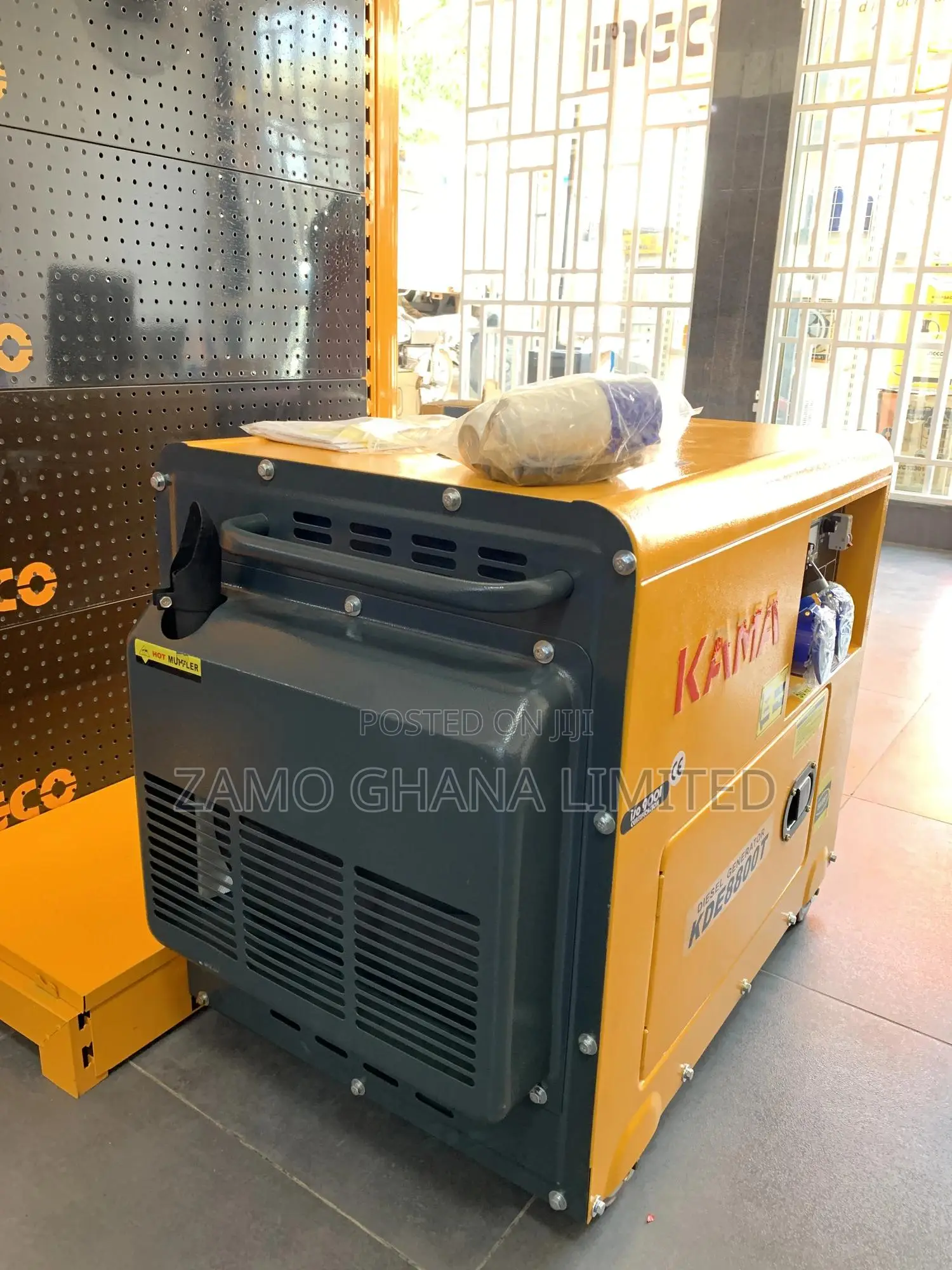 KAMA Diesel Generator (Silent) 7.0KVA # KDE8800T