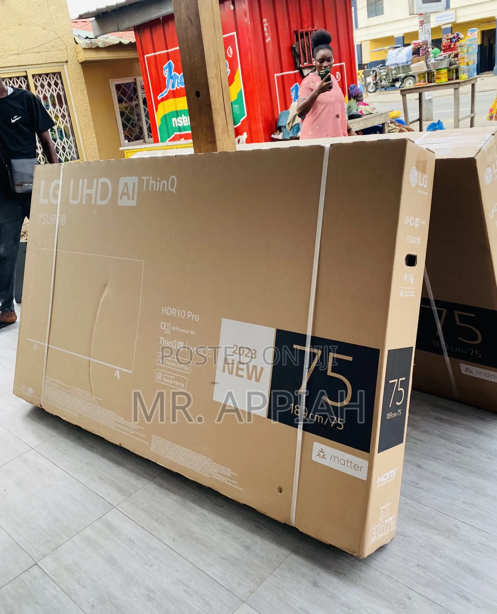 Newly in Stock LG 75ur78 75 Inch Smart Ultra HD Tv.