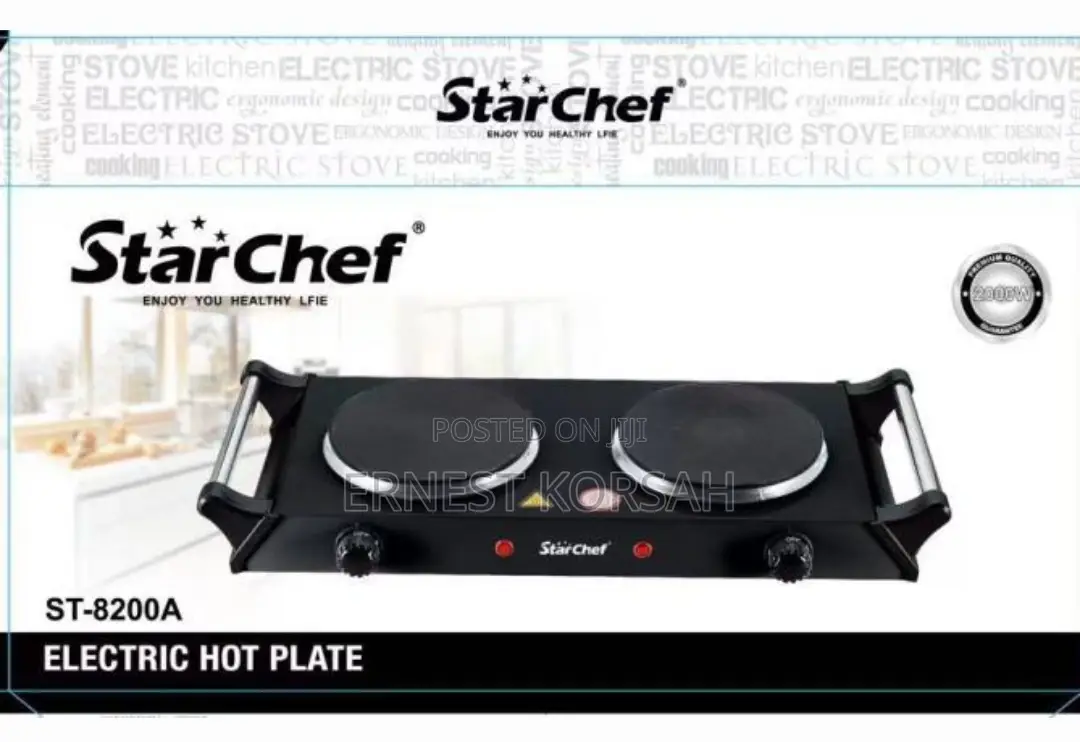 Star Chef Double Electric Hot Plate