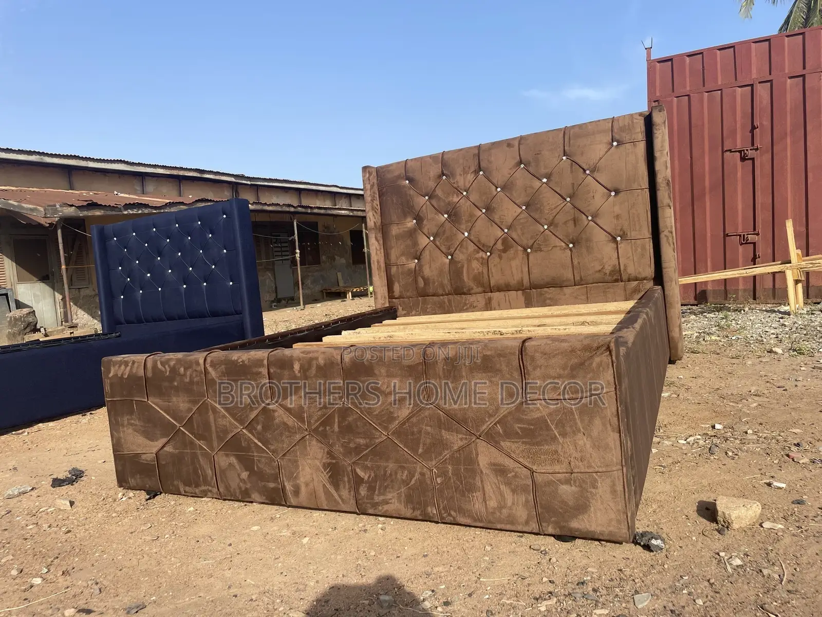 Foreign Double 60x80 Bedframe (Brown Color)