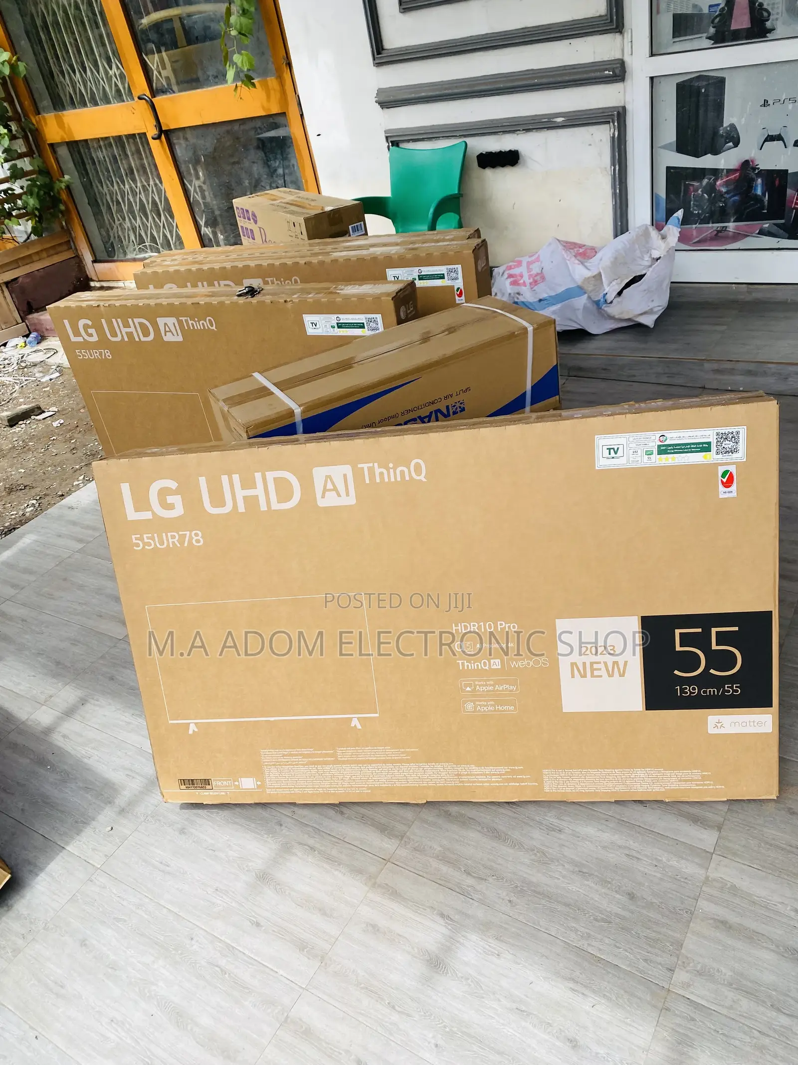 Sealed in Box LG 55ur78 55” Smart Ultra HD Led Tv.