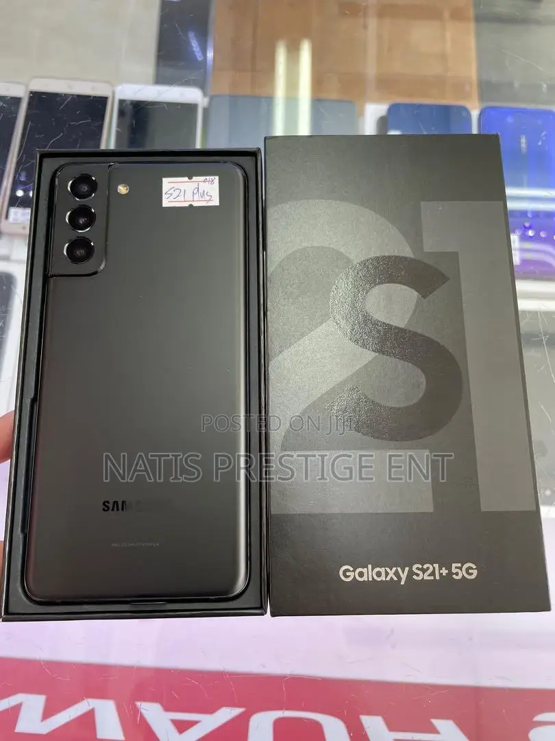 New Samsung Galaxy S21+ 5G 128 GB Black