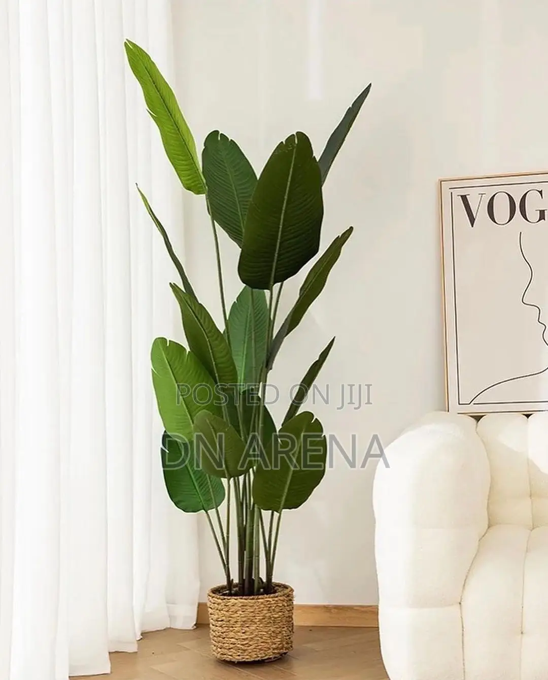 Artificial Banana Plant Size: 120cm High