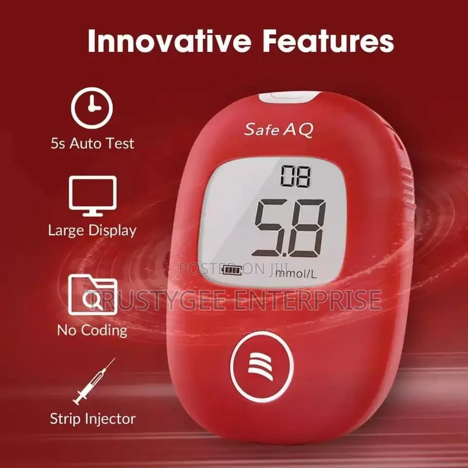 Sinocare Safe Aq Glucometer