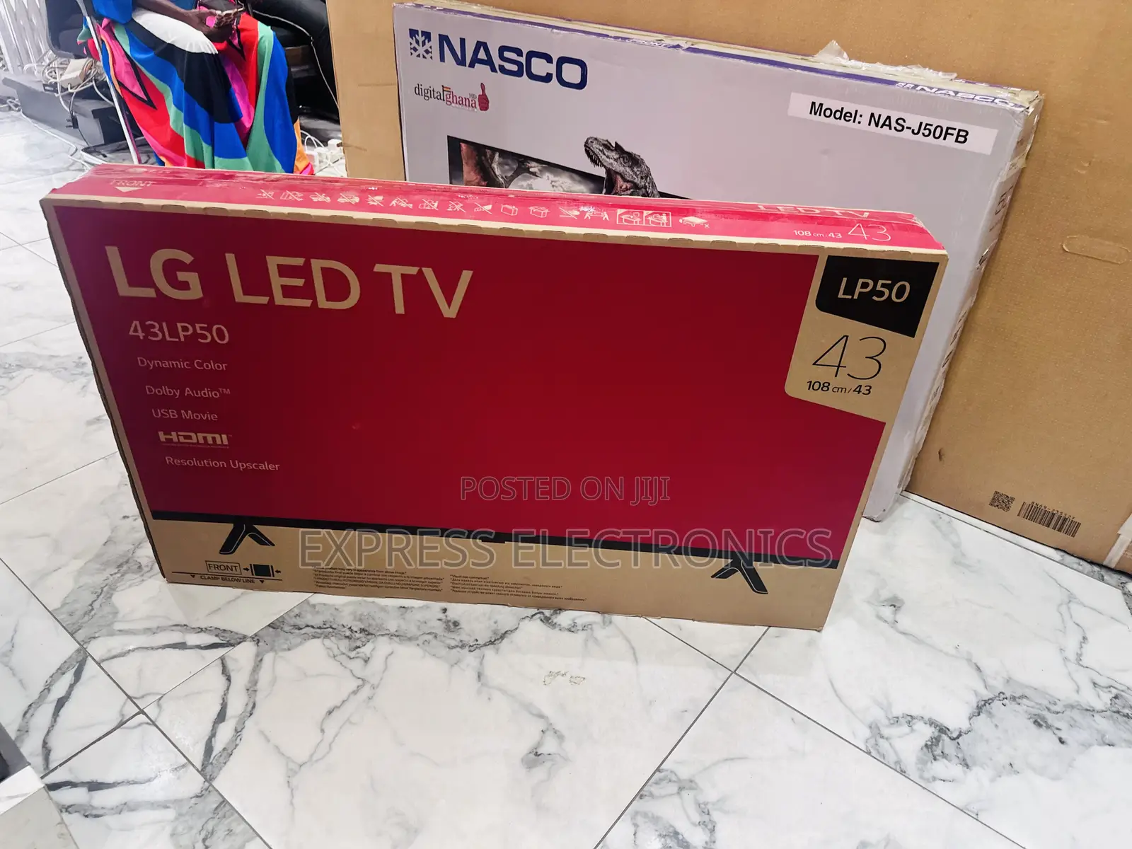 High Resolution Images FHD Satellite LG 43”LP50 Tv 