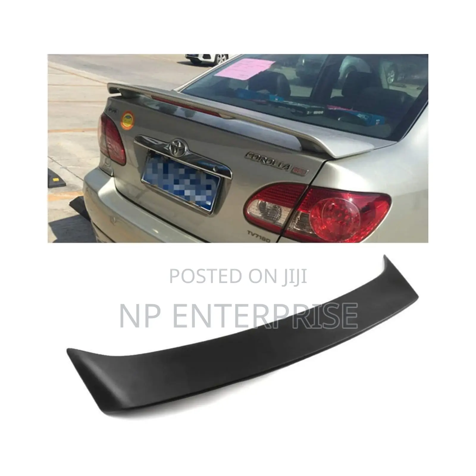 Toyota Corolla 2006-2013 Booth Spoiler
