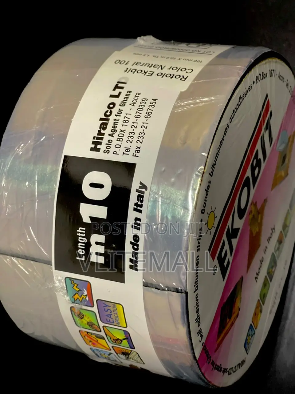 100mm Ekobit Self-Adhensive 4''bitumen Strips