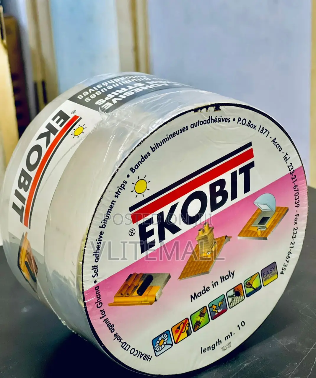 100mm Ekobit Self-Adhensive 4''bitumen Strips