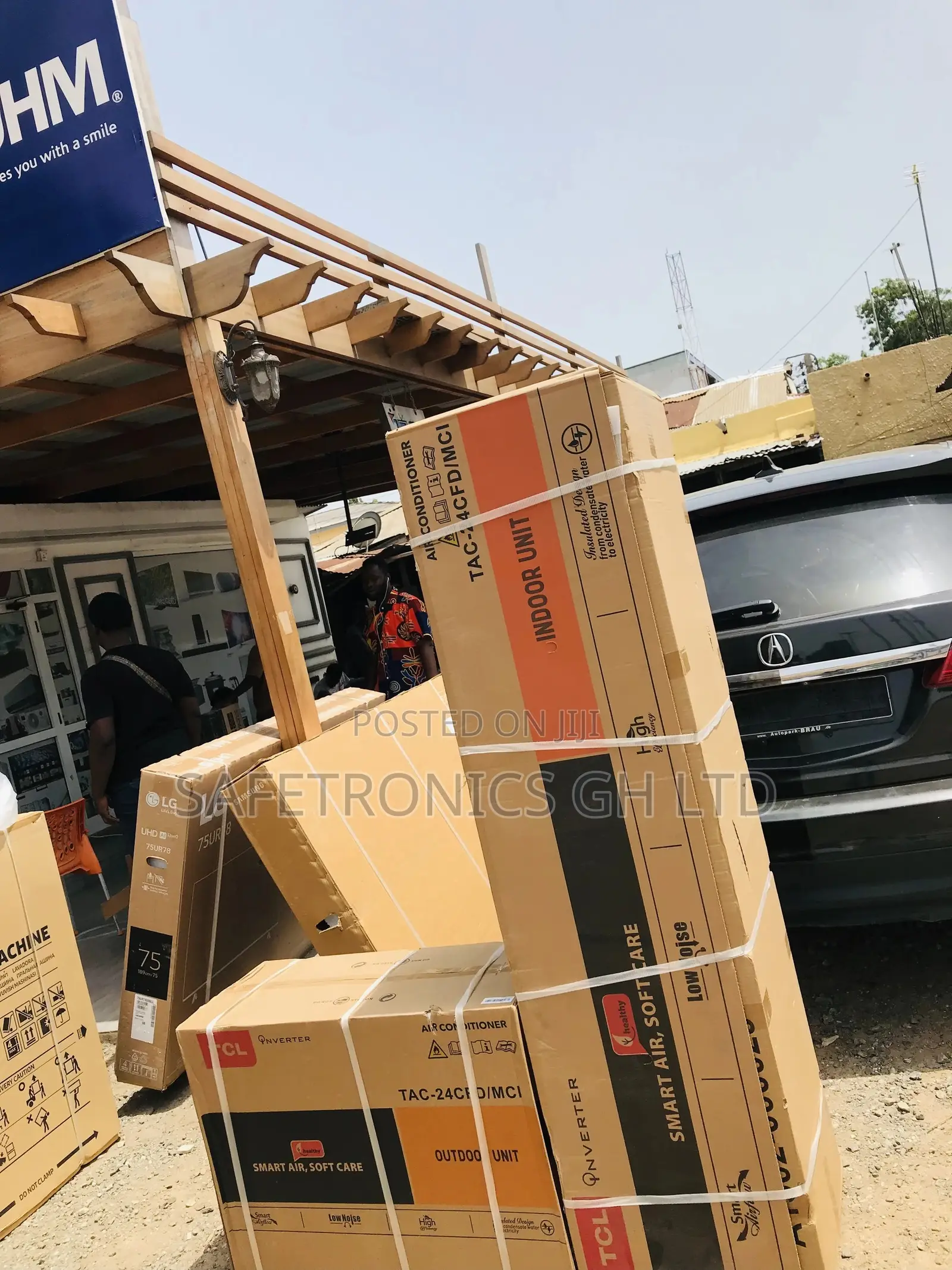 TCL White Split R410 Standing Floor 2.0hp Airconditioner