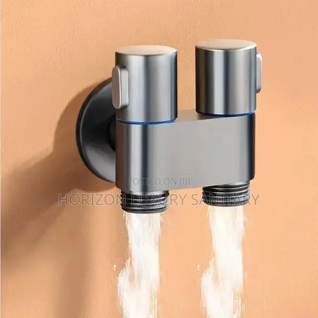 Handheld Bidet Sprayer With Double Angle Valve for Toilet