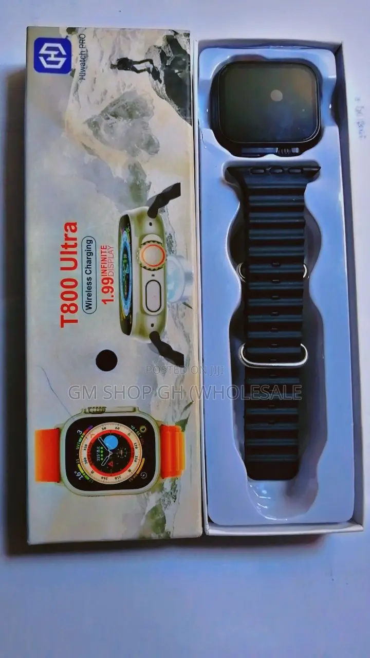 T800 Ultra Smart Watch Wireless Bluetooth Earbuds (GM66999)