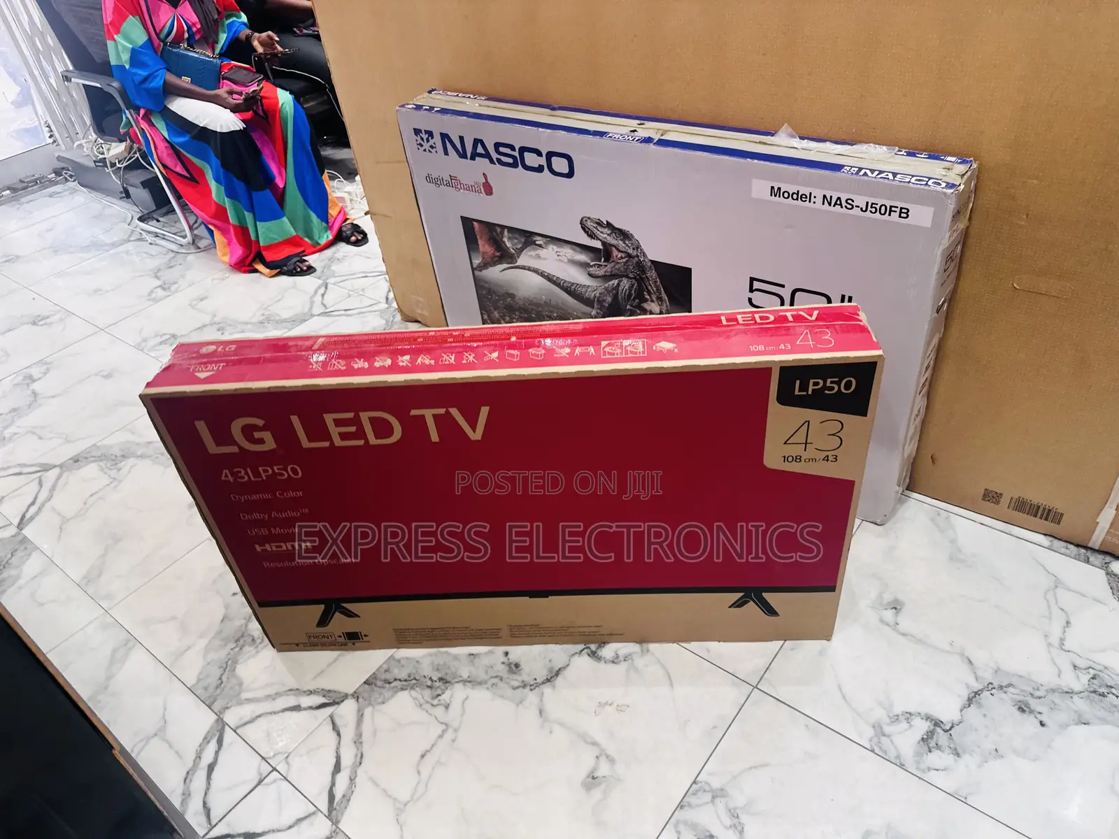 Naturally Crispy Tv LG 43”LP500 FHD Satellite Tv 